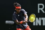Mikael Ymer at the Rothesay International Eastbourne